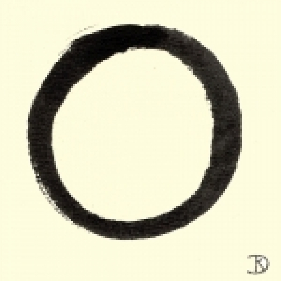 Tuschezeichnung Rütte Dürckheim Zentrum Initiatische Therapie